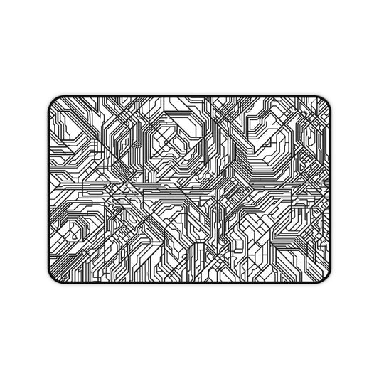 Circuit-Grid Performance Desk Mat - Dense